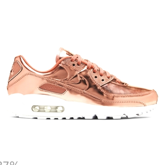 Nike Shoes - Women's Nike Air Max 90 SP Metallic Pack Rose Gold